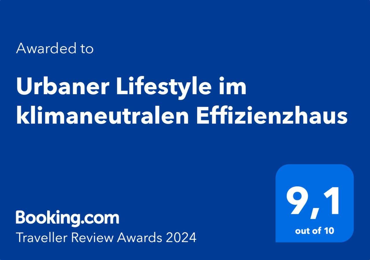 Apartamento Urbaner Lifestyle Im Klimaneutralen Effizienzhaus Hamburgo Exterior foto